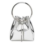 Mini Emmer Tas Jimmy Choo , Gray , Dames