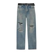 Jeans met vintage-effect Balenciaga , Blue , Heren