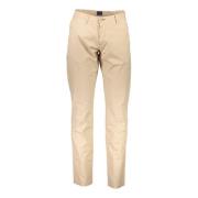 Beige Chino Broek Gant , Beige , Heren