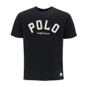 Logo T-shirt Klassieke Pasvorm Ronde Hals Polo Ralph Lauren , Black , ...