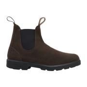 Bruine Suède Enkellaarzen Blundstone , Brown , Heren