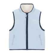 Lichtblauwe Omkeerbare Damesvest Duvetica , Blue , Dames