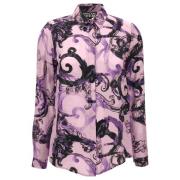 Overhemden Versace Jeans Couture , Purple , Dames