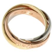 Pre-owned Rose Gold rings Cartier Vintage , Yellow , Dames