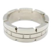 Pre-owned White Gold rings Cartier Vintage , Gray , Dames