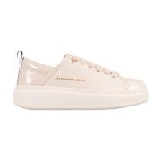 Beige Vegan Sneakers voor Vrouwen Alexander Smith , Beige , Dames