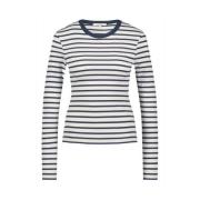 Veronique Top Korte Mouw Stijlvol Circle of Trust , Blue , Dames