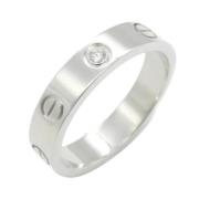 Pre-owned White Gold rings Cartier Vintage , Gray , Dames