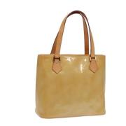 Pre-owned Leather handbags Louis Vuitton Vintage , Beige , Dames