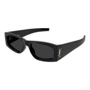 Zwart/Grijs Zonnebril SL M140 Saint Laurent , Black , Dames