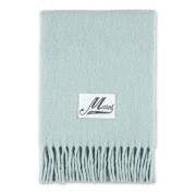 Luxe Mohair Sjaal met Franjes Marni , Blue , Dames