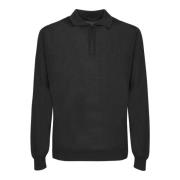 Zwarte T-shirt voor mannen Aw24 Dell'oglio , Black , Heren