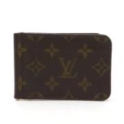 Pre-owned Canvas wallets Louis Vuitton Vintage , Brown , Dames