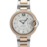 Pre-owned Rose Gold watches Cartier Vintage , Gray , Dames