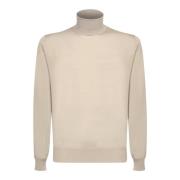 Beige Gebreide Kleding voor Mannen Aw24 Dell'oglio , Beige , Heren