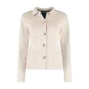 Gebreid jasje voor vrouwen Bloomings , Beige , Dames