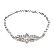 Kristallen Choker Elegante Sieraden Alessandra Rich , Gray , Dames