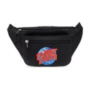 Belt bag "Planet Earth" Balenciaga , Black , Heren