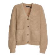 Dameskleding Gebreide kleding Licht Camel Aw24 Ralph Lauren , Beige , ...