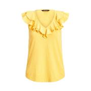 T-shirt Ralph Lauren , Yellow , Dames