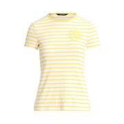 T-shirt Ralph Lauren , Yellow , Dames