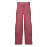 Bordeaux Broek Aw24 Carhartt Wip , Red , Heren