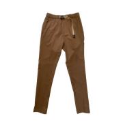 Bruine polyesterbroek voor heren White Sand , Brown , Heren