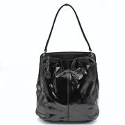 Pre-owned Leather shoulder-bags Cartier Vintage , Black , Dames