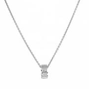 Pre-owned White Gold necklaces Bvlgari Vintage , Gray , Dames