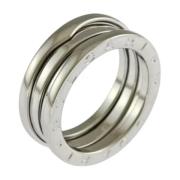 Pre-owned Silver rings Bvlgari Vintage , Gray , Dames