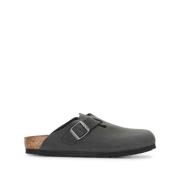 Gesp Muiltjes - Instapmodel Birkenstock , Black , Heren