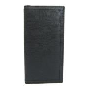 Pre-owned Leather wallets Louis Vuitton Vintage , Blue , Heren