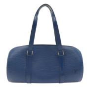 Pre-owned Leather louis-vuitton-bags Louis Vuitton Vintage , Blue , Da...