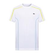 T-shirt met logo Lacoste , White , Heren