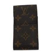 Pre-owned Canvas wallets Louis Vuitton Vintage , Black , Dames