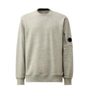 Lens Detail Sweatshirt in Greystone Melange C.p. Company , Gray , Here...