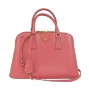 Pre-owned Leather prada-bags Prada Vintage , Pink , Dames