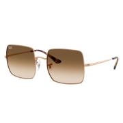 Vierkante zonnebril bruine verlopende lenzen Ray-Ban , Brown , Unisex