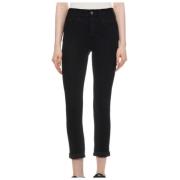 Ideale Straight Leg Jeans Liu Jo , Black , Dames