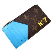 Pre-owned Canvas wallets Louis Vuitton Vintage , Brown , Dames