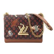 Pre-owned Canvas louis-vuitton-bags Louis Vuitton Vintage , Brown , Da...