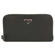 Pre-owned Nylon wallets Prada Vintage , Black , Dames