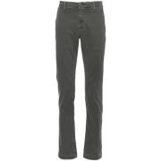 Grijze Twill Weave Broek Jacob Cohën , Gray , Heren