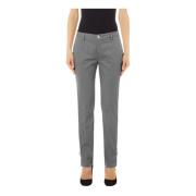 Chino Chic Regular Fit Broek Liu Jo , Gray , Dames