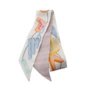 Pre-owned Silk scarves Hermès Vintage , Multicolor , Dames