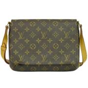 Pre-owned Canvas louis-vuitton-bags Louis Vuitton Vintage , Brown , Da...