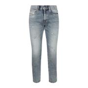 2019 Distressed Denim Jeans Diesel , Blue , Heren