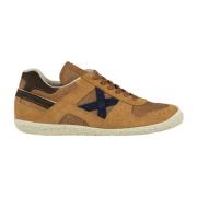 Bruine Stijlvolle Sneakers Munich , Brown , Heren