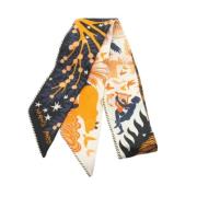 Pre-owned Silk scarves Hermès Vintage , Multicolor , Dames