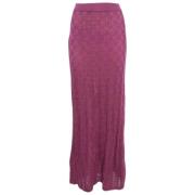 Pre-owned Knit bottoms Missoni Pre-owned , Pink , Dames